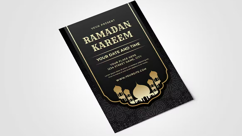 فایل پوستر بروشور ماه رمضان | اشتراک انواتو المنت