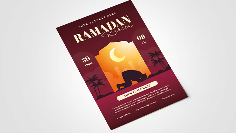 فایل پوستر بروشور رمضان | اشتراک انواتو المنت